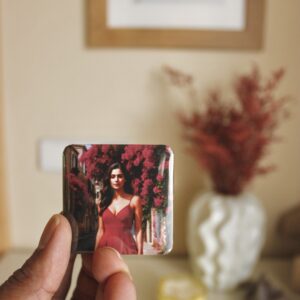 12er Set Quadratische Fotomagnete